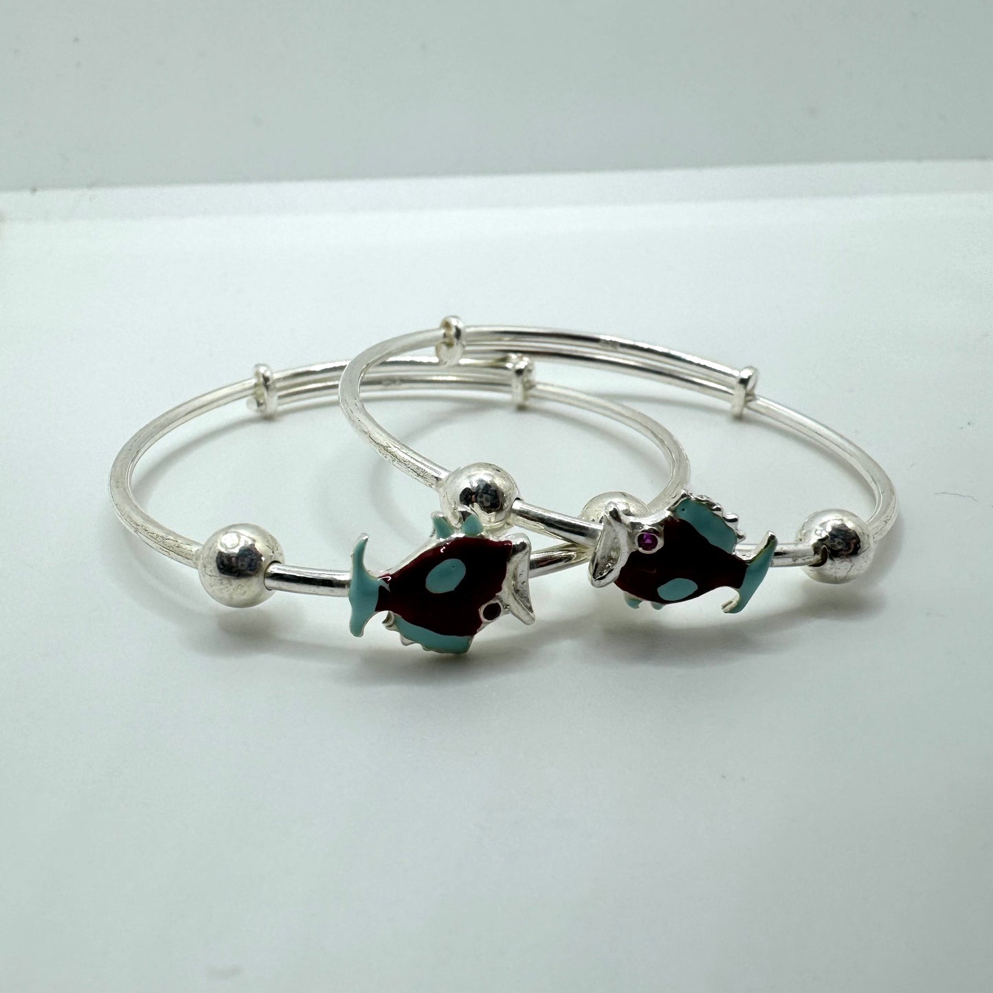 Enamel Fish Baby Kangan