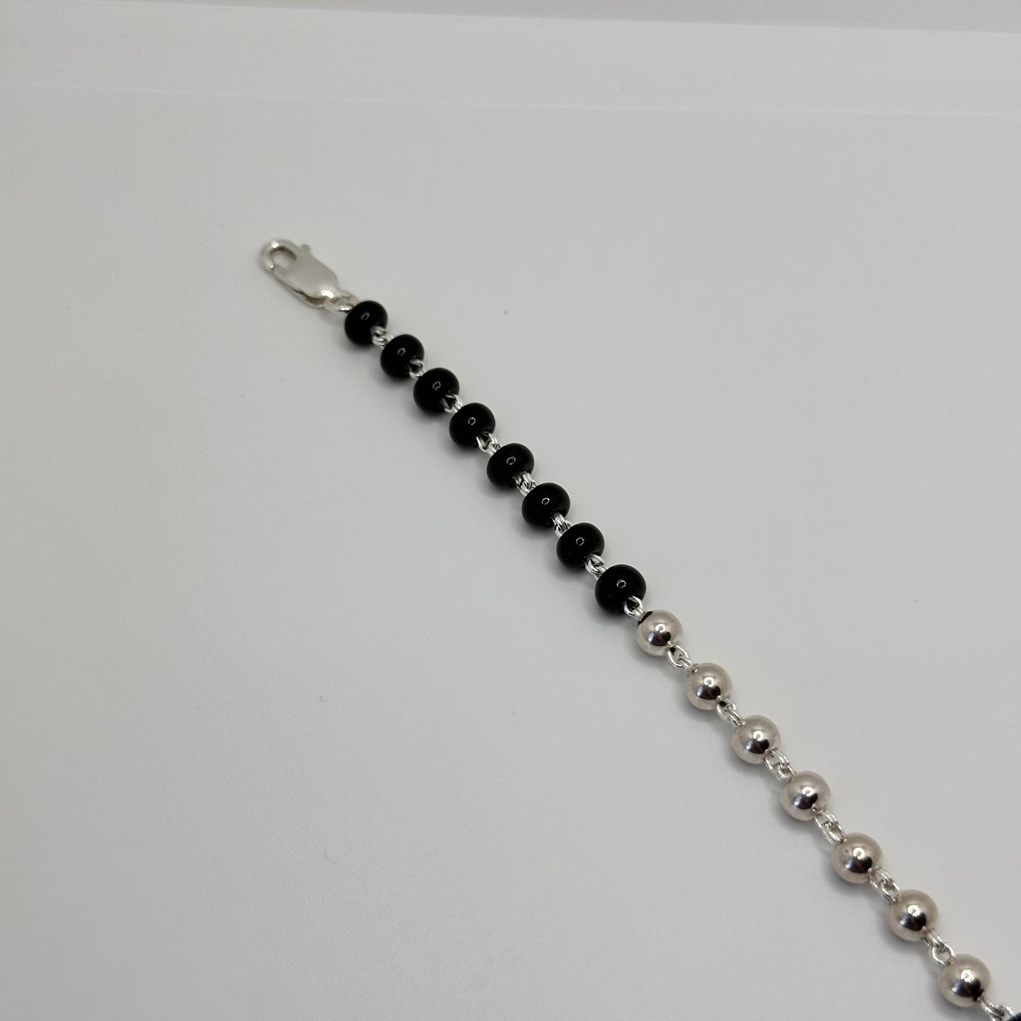 Silver and Black Bead Classic Nazariya