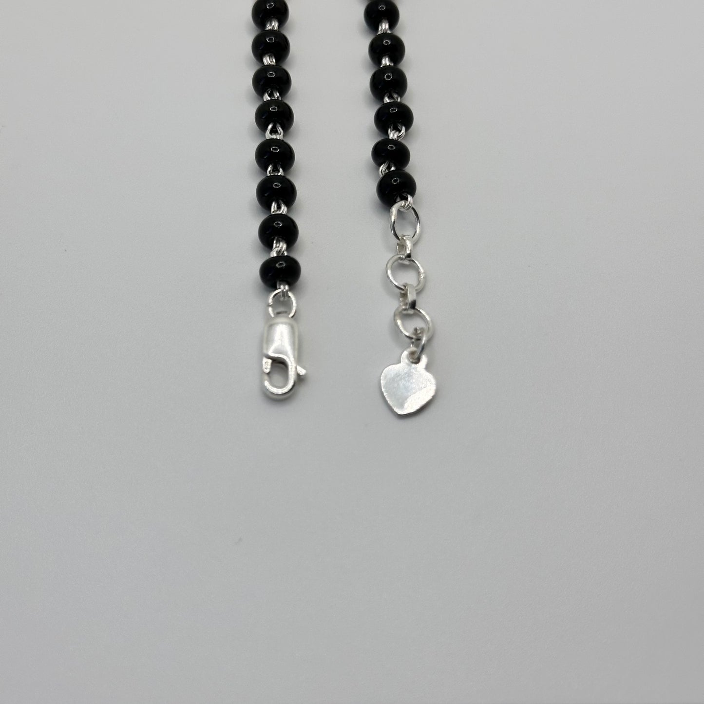 Silver and Black Bead Classic Nazariya