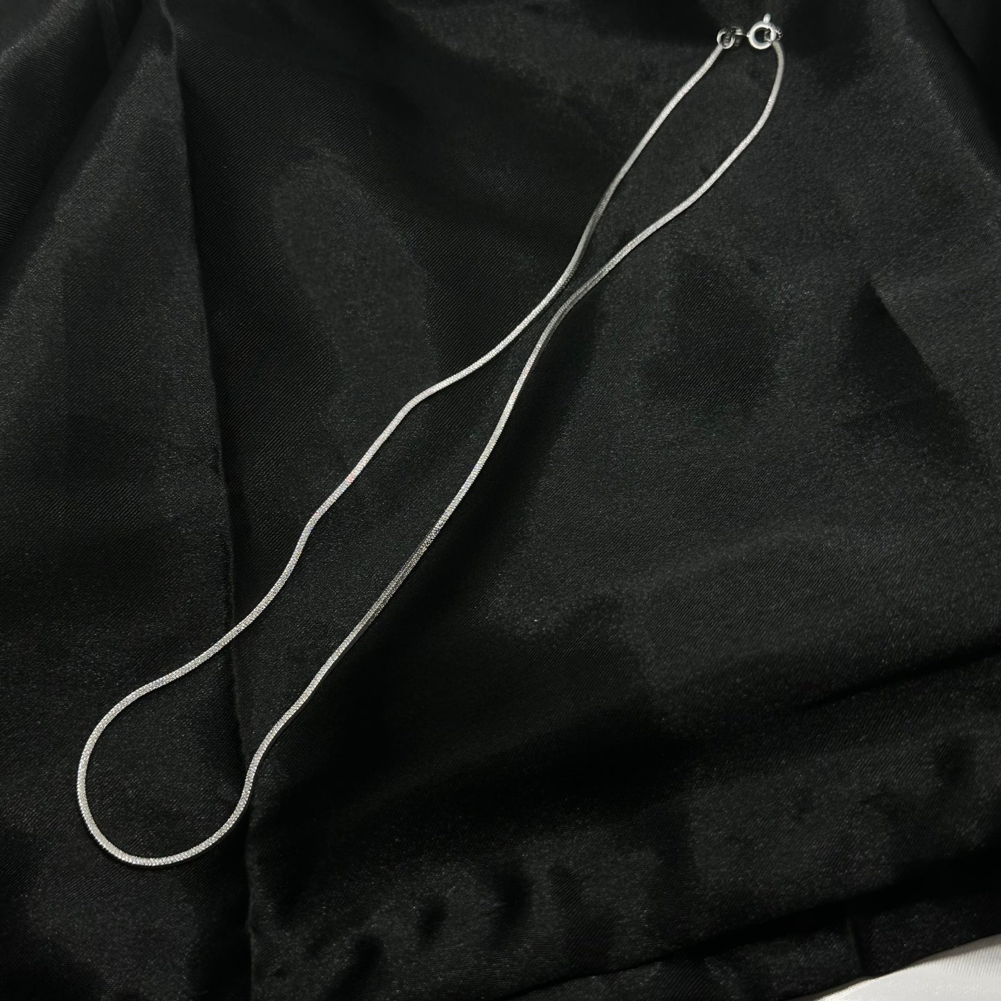 Herringbone Silver Snake Chain 925