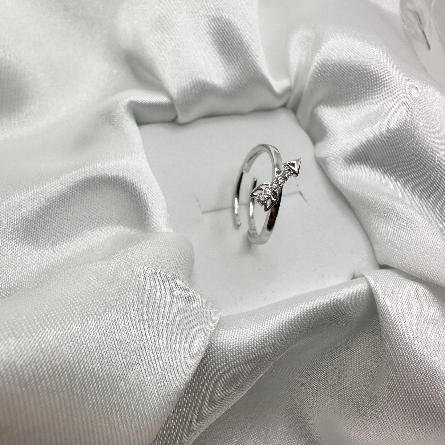 Minimalist Arrow Sterling Silver Ring