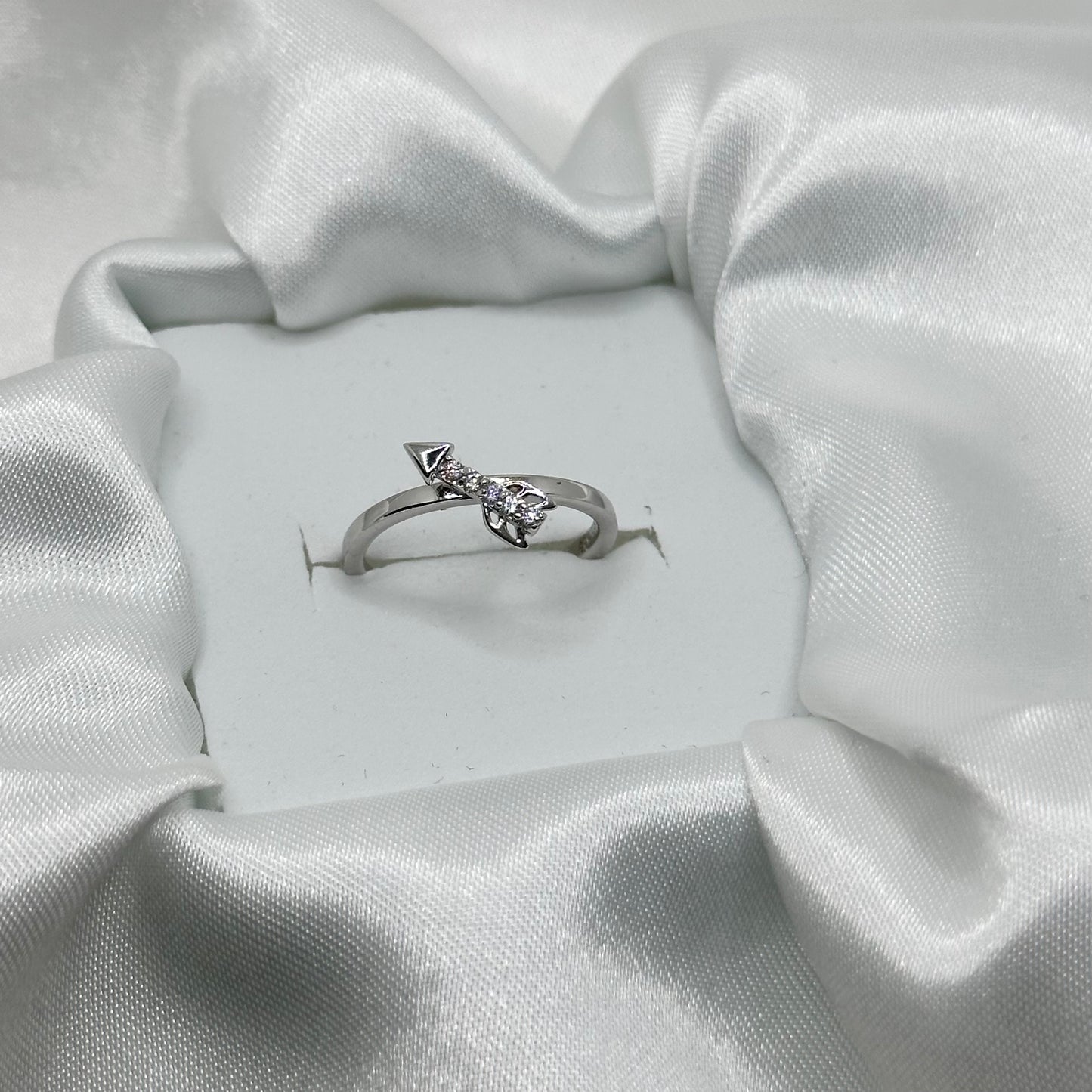 Minimalist Arrow Sterling Silver Ring