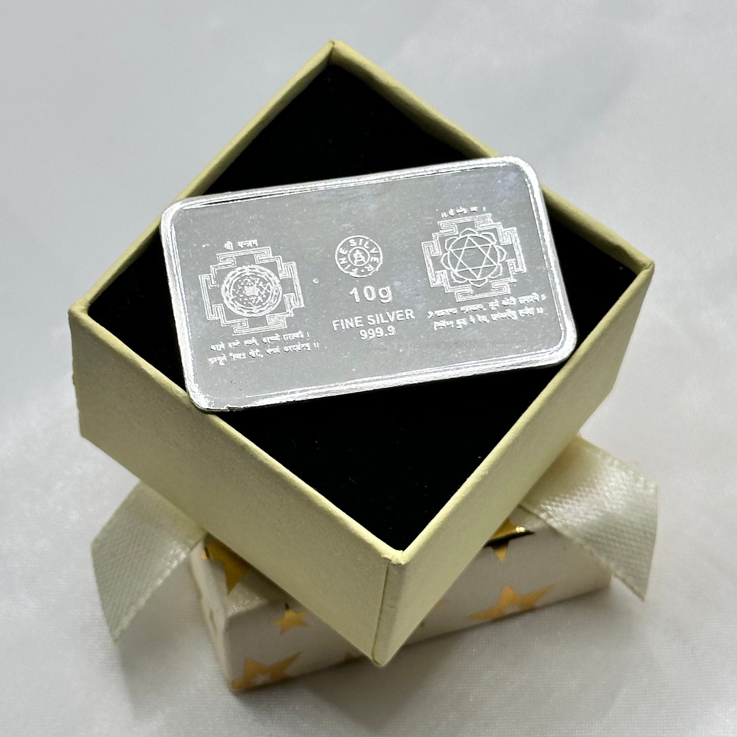 Lakshmi and Ganesha Silver Bar 999