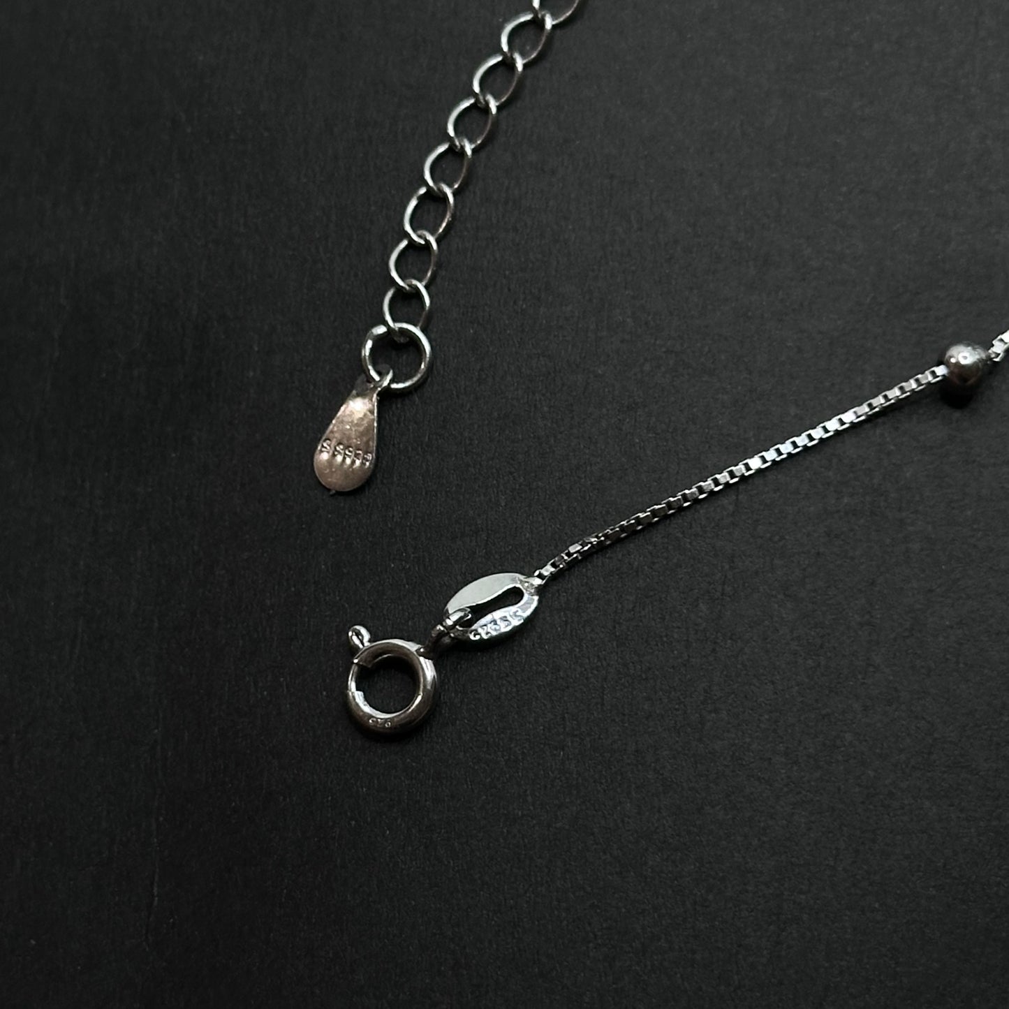 Circle Charm Bracelet with Textured Hoops