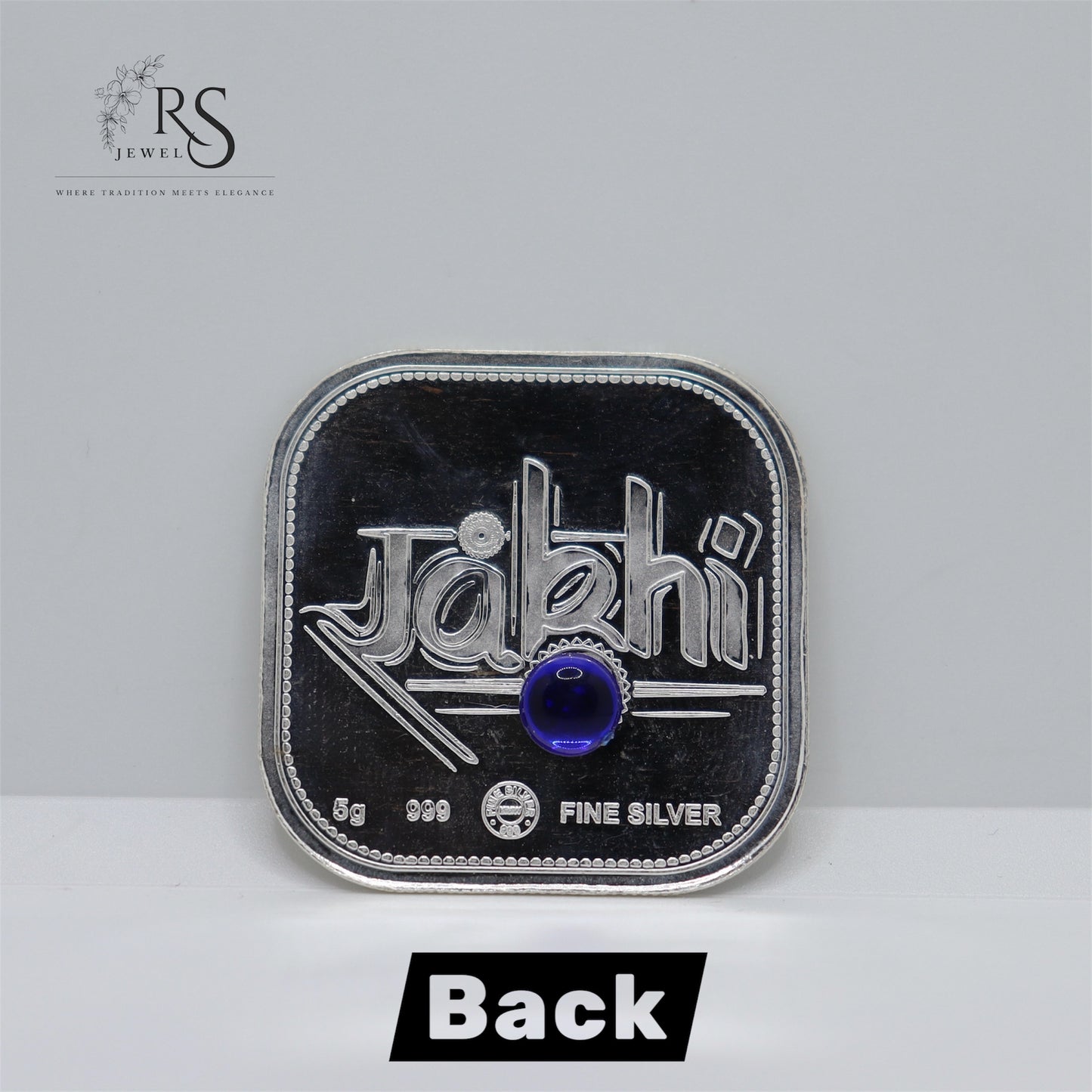 5g Fine Silver Raksha Bandhan Coin – "Mera Bhai Mera Goodluck" & "Happy Rakshabandhan" Limited Edition Gift