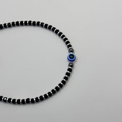 Nazariya with Blue Evil Eye Charm