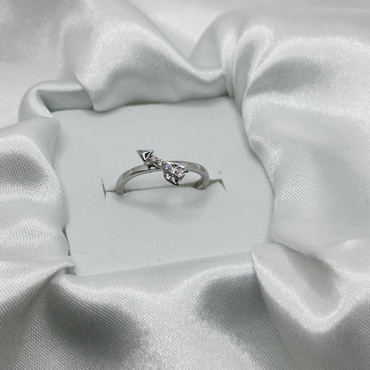 Minimalist Arrow Sterling Silver Ring