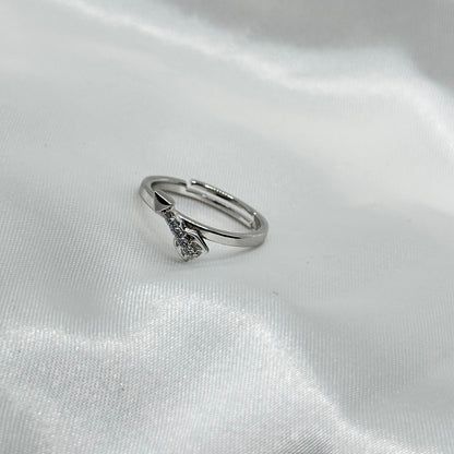 Minimalist Arrow Sterling Silver Ring